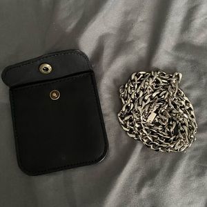 SILVER Purse Chain Strap Handle Shoulder Crossbody